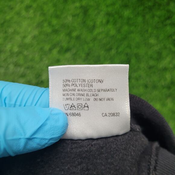 Vintage 90s "Only The Strong Survive" Wolf Sweatshirt Mens XL Baggy Boxy Fit - Picture 14 of 14